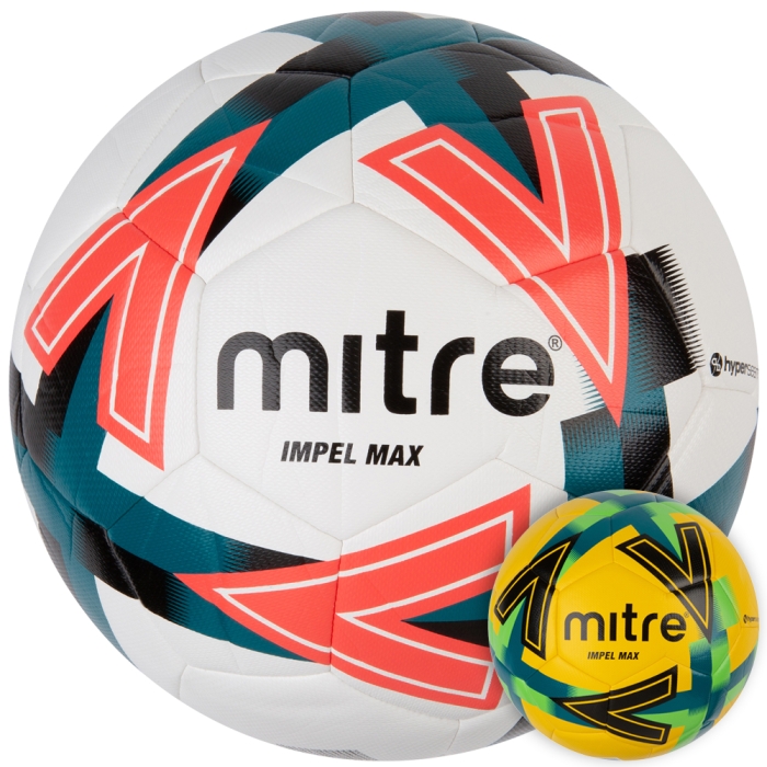 1 OR 2 PANEL PRINT PERSONALISED PRINTED Mitre  training football  size 5 Blue 