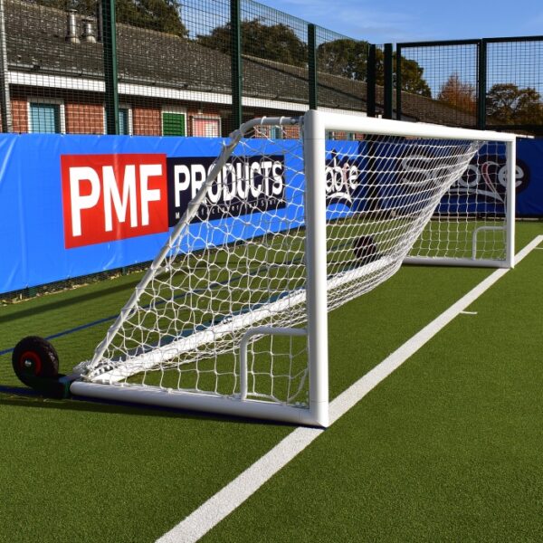 5-A-Side Academy Self Weighted Rollaway Goal (16ft x 4ft) – PAIR