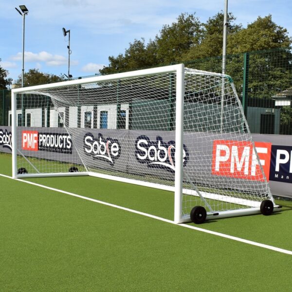 Mini Soccer Europa Self-Weighted Portable Goal - (16ft x 6ft) - PAIR