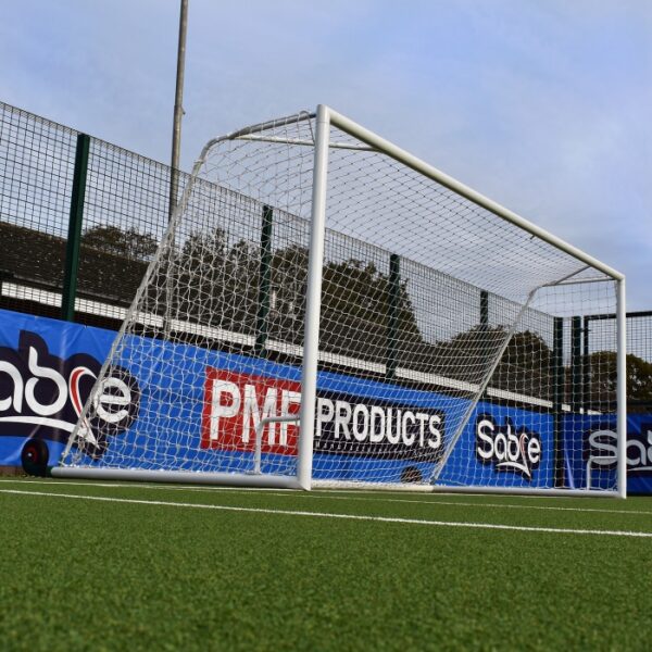 Senior Academy Self Weighted Rollaway Goal (24ft x 8ft) – PAIR - Image 3
