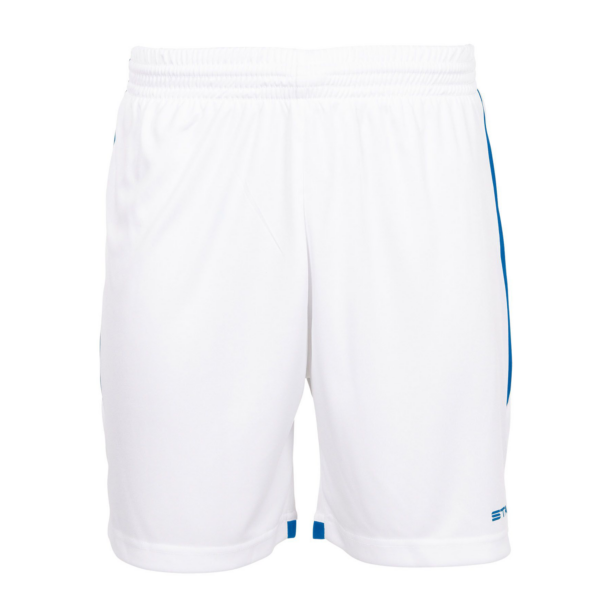 Focus Shorts - White/Royal - Image 3