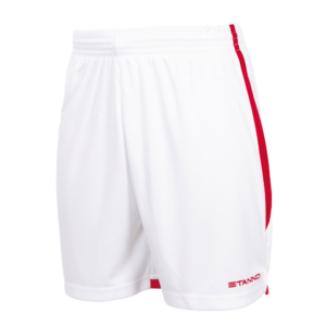 Focus Shorts - White/Red