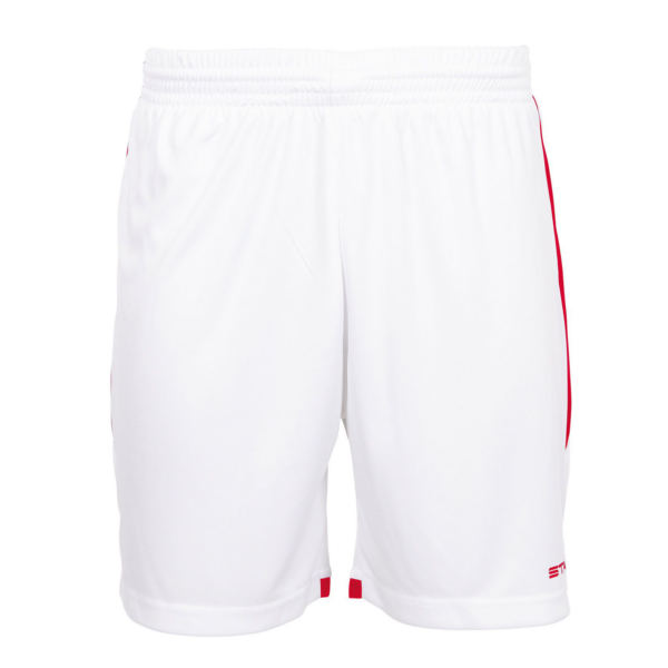 Focus Shorts - White/Red - Image 3