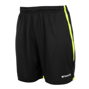 Focus Shorts - Black/Neon Yellow