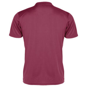 Alternative view of Field Polo - Burgundy