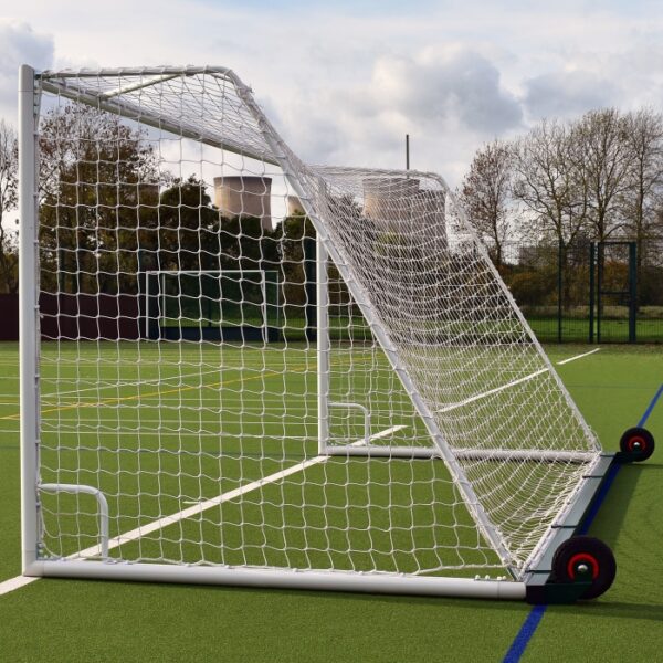 Senior Academy Self Weighted Rollaway Goal (24ft x 8ft) – PAIR - Image 6