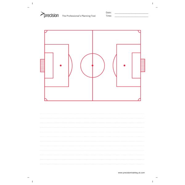 A4 Football Session Planner (Pack of 6) - Image 6