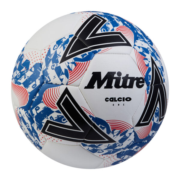 Calcio One Football - White/Black - Image 3
