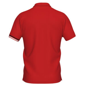 Alternative view of Emir Polo - Red/Black/White
