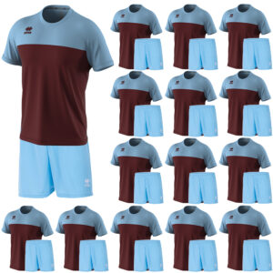Brandon 15 Kit Deal - Maroon/Sky Blue
