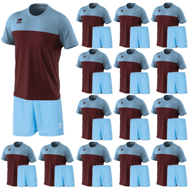 Brandon 15 Kit Deal - Maroon/Sky Blue