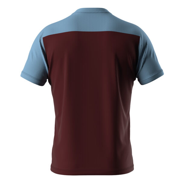 Brandon Jersey - Maroon/Sky Blue - Image 2