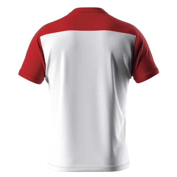 Brandon Jersey - White/Red - Image 2