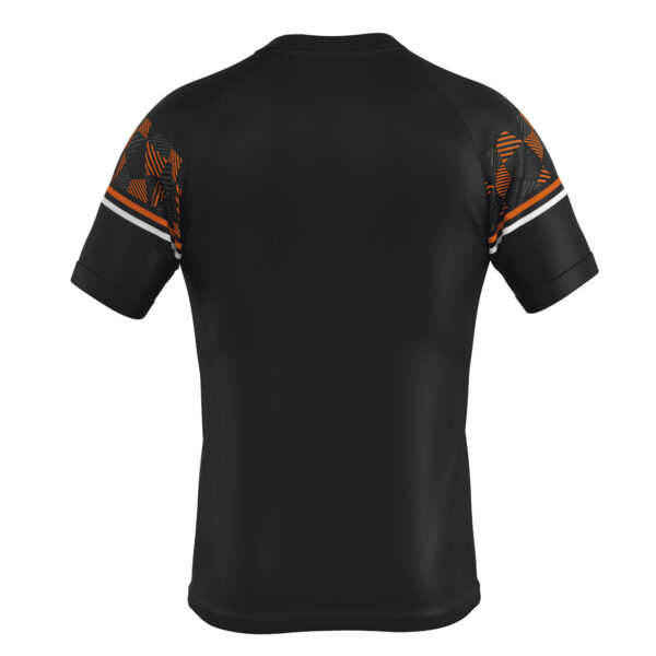 Diamantis Jersey – Black/Orange Fluo/White - Image 2