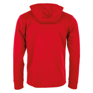 Alternative view of Field Hooded Top - Red