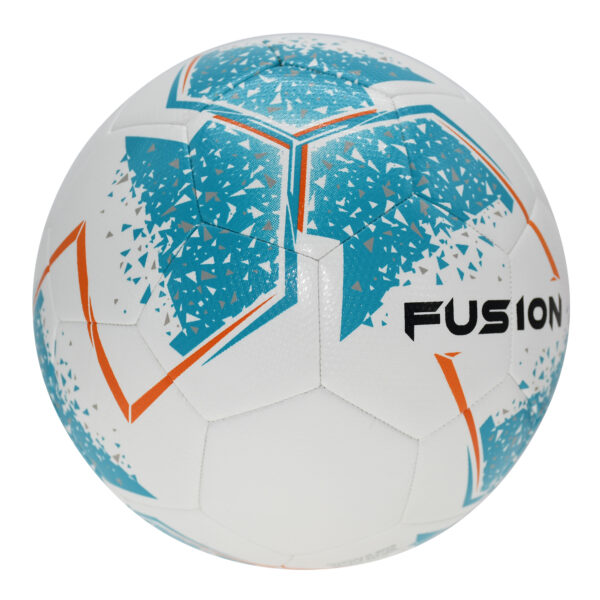 Fusion Football - White/Cyan - Image 2