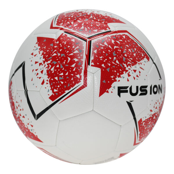 Fusion Football - White/Red - Image 2