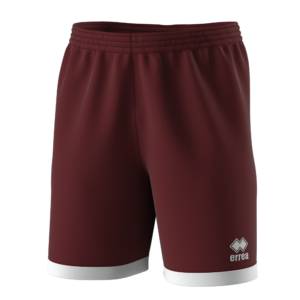 Barney Shorts - Maroon/White