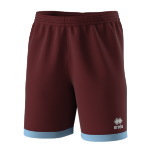 Barney Shorts - Maroon/Sky Blue