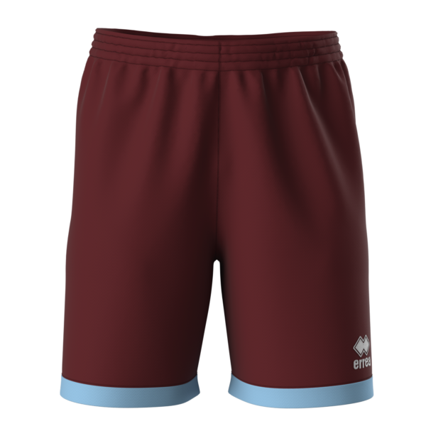 Barney Shorts - Maroon/Sky Blue - Image 3