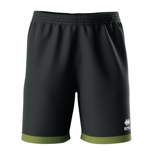 Barney Shorts - Black/Military Green - Image 3
