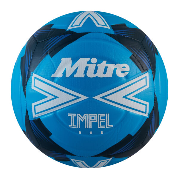 Impel One Training Football - Fluo Blue/White