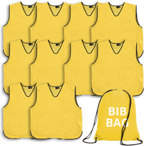 Yellow Bib - 10 Pack Plus Free Bag