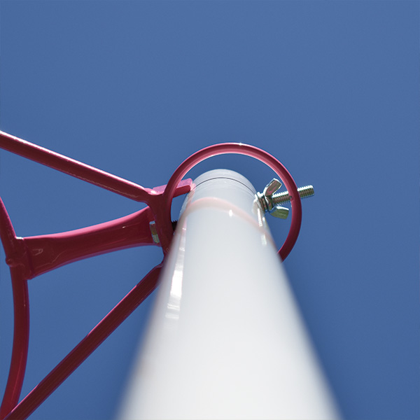 Club Wheelaway Netball Posts - Pink - Single - Image 4