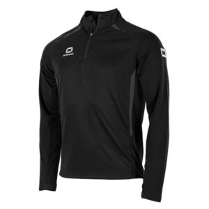 Stadio 1/4 Zip Top - Black/Grey