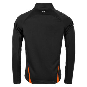 Alternative view of Stadio 1/4 Zip Top - Black/Orange