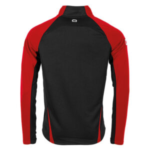 Alternative view of Stadio 1/4 Zip Top - Black/Red