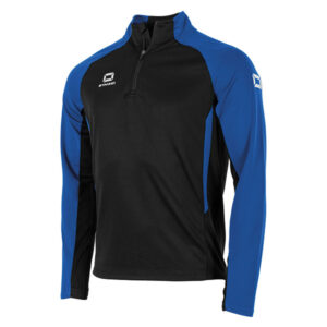 Stadio 1/4 Zip Top - Black/Royal