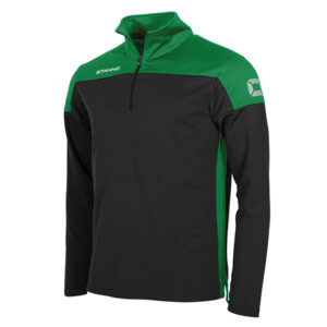 Pride 1/4 Zip Top - Black/Green
