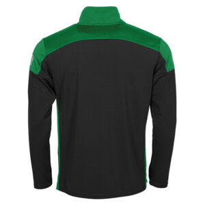 Alternative view of Pride 1/4 Zip Top - Black/Green