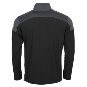 Alternative view of Pride 1/4 Zip Top - Black/Grey