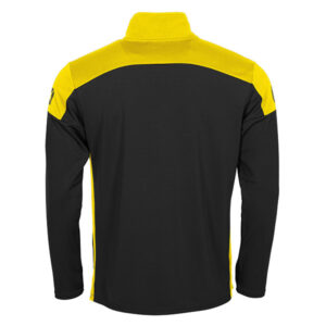 Alternative view of Pride 1/4 Zip Top - Black/Yellow