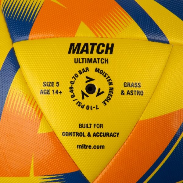 Ultimatch Football - Yellow - Image 4