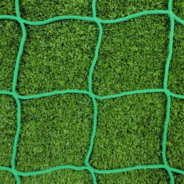 5-a-side - 12ft x 4ft - Green 4mm Heavy Duty Goal Net