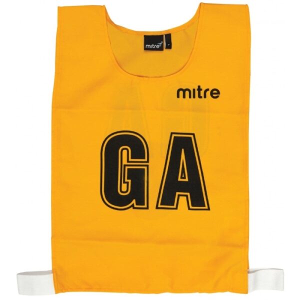 Netball Pro Training Bib - Yellow (Pack of 7)