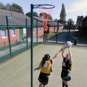 Tournament Socketed Netball Posts - PAIR