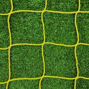 Senior - 24ft x 8ft - Yellow 4mm Heavy Duty Goal Net