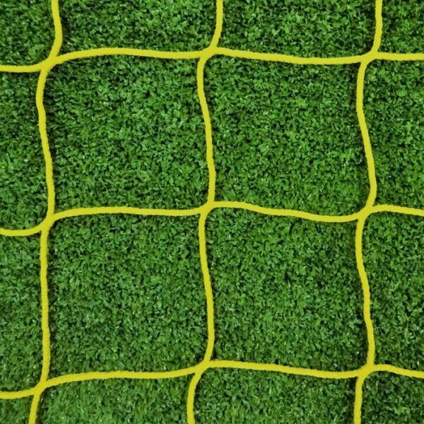 5-a-side - 12ft x 4ft - Yellow 4mm Heavy Duty Goal Net